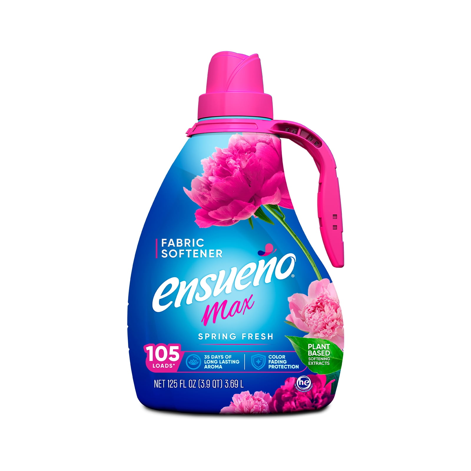 Ensue o Max Liquid Fabric Softener Spring Fresh 125 Fl oz 105 