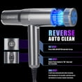 thumbnail image 3 of Blow Dryer with Diffuser, IG INGLAM Professional Hair Dryer 110,000RPM Brushless Motor High Speed Low Noise Constant Temperature Auto-Clean, Powerful Ionic Hair Dryer for Salon Travel Gift, 3 of 9
