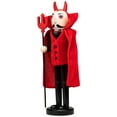 thumbnail image 4 of Northlight Fourchette à Diable Tenant Casse-Noisette Halloween - 14 Pouces - Rouge et Noir, 4 of 6