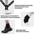 thumbnail image 3 of GHSDFBB AUULA 1 Pack Ankle Support Brace, High Elasticity Ankle Support Socks, Adjustable Compression Ankle Protector Stabilizer, Breathable Protection Straps for Sport Injuries Recovery, Anti-S, 3 of 7