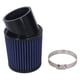 thumbnail image 2 of Filtro de aire de 62 mm, Limpiador de aire de Aleación de aluminio, Kit de Reemplazo de Entrada de Motor CT200U BT200X Mini Bike Go Kart, 2 of 7