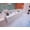 White, variant on Tub Topper® - The Bathtub Splash Guard Play Shelf - Gray, Mini