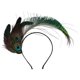 thumbnail image 1 of Tocado de plumas Carnaval Cosplay Accesorios para disfraces Fiesta Mujer Diadema, 1 of 8
