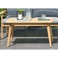 thumbnail image 2 of Amazonia Lement Teak Patio Rectangular Coffe Table, 2 of 7