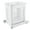 White, variant on Rev-A-Shelf 20" Pullout Large Polymer Clothes Hamper and Organizer, White, HPRV-1520 S