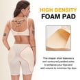 thumbnail image 5 of Lilvigor Hip Pads for Women Fake Butt Padded Underwear Butt Lifter Pad Panties Hip Dip Pads Butt Enhancer Booty Lifter Shapewear, 5 of 7
