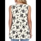 thumbnail image 4 of Camisetas de Tirantes de Verano para Mujer, Sin Mangas, Holgadas, Estilo Henley, con Botones, para Combinar con Leggings, Blusa Plisada Informal. 4XL, 4 of 7
