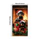 thumbnail image 3 of Seyotauo Jesus Christmas Door Cover Decoration Christmas Door Cover Door Hanging Party Decoration Door Cover Tapestry, 3 of 9