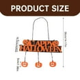 thumbnail image 3 of Home Decoration Halloween Hanging Decorations Halloween Decorations Door Hanger Sign Halloween Welcome Sign With Rope For Spook Y Halloween House Door Wall Decorations, 3 of 8