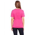 thumbnail image 2 of The Bella + Canvas Ladies Relaxed Jersey Short Sleeve V-Neck T-Shirt - BERRY - L, 2 of 2