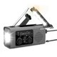 thumbnail image 1 of Solar Emergency Radio 2000mAh Hand Crank NOAA Weather Radio with Flashlight, Phone Charger & SOS for Outdoor Survival, 1 of 5