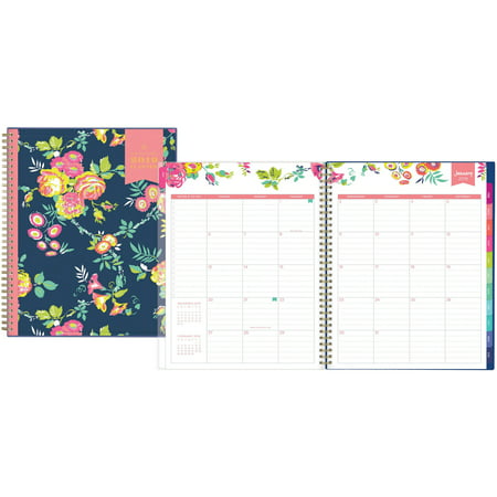 Day Designer for Blue Sky 2019 Weekly & Monthly Planner, Twin-Wire Binding, 8.5