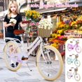 iYofe Girls Bike 20inch with Basket and Backseat, Kids Bicycle for 710