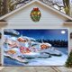 thumbnail image 2 of Decoración Navideña Para Puertas De Garaje. Pancarta Navideña Para Puertas De Garaje. Gran Decoración Navideña De Fondo. Árbol De Navidad. Fondo Para Exteriores E Interiores., 2 of 5
