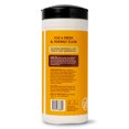 thumbnail image 2 of Aunt Fannie's Wood Surface Cleaning Wipes, Multipurpose Wood Surface Cleaner for Cabinets, Furniture, and Wood Floors, Lemon Scent, 35 Count (Pack of 6), 2 of 5
