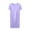 Purple, variant on Idoravan Sleep Shirts for Women Plus Clearance Womens Short Sleeve Skirt Summer Thin Loose Dress Casual Solid Color Home Nightgown