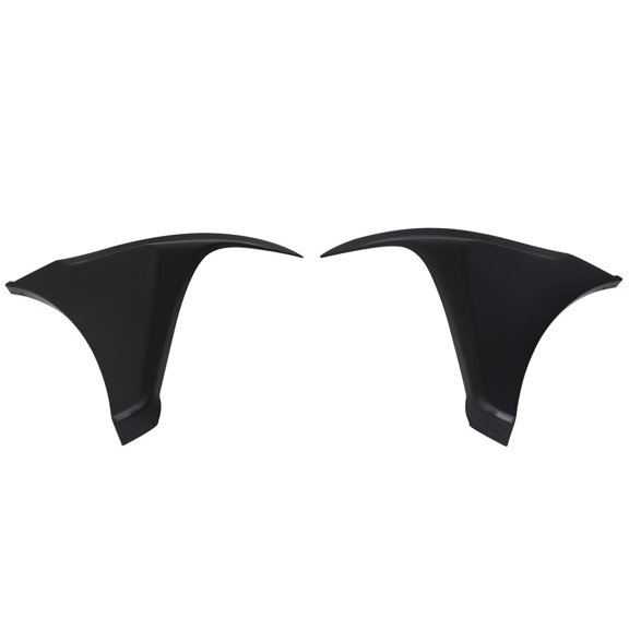 Ikon Motorsports Compatible with 16-18 Civic Coupe Sedan 2Dr 4DR HF-P Style Front Bumper Lip Splitter