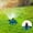 Green, variant on 360 Degree Rotating Lawn Sprinkler, Automatic Water Sprinkler with Weighted Base for Large Yard, Ki-ds Sprinkler Toy for Outdoor Play and Garden Irrigation
