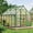 Green, variant on EastVita 8x14 ft Walk-In Greenhouse Kit Clear Pop-up Greenhouse Green.