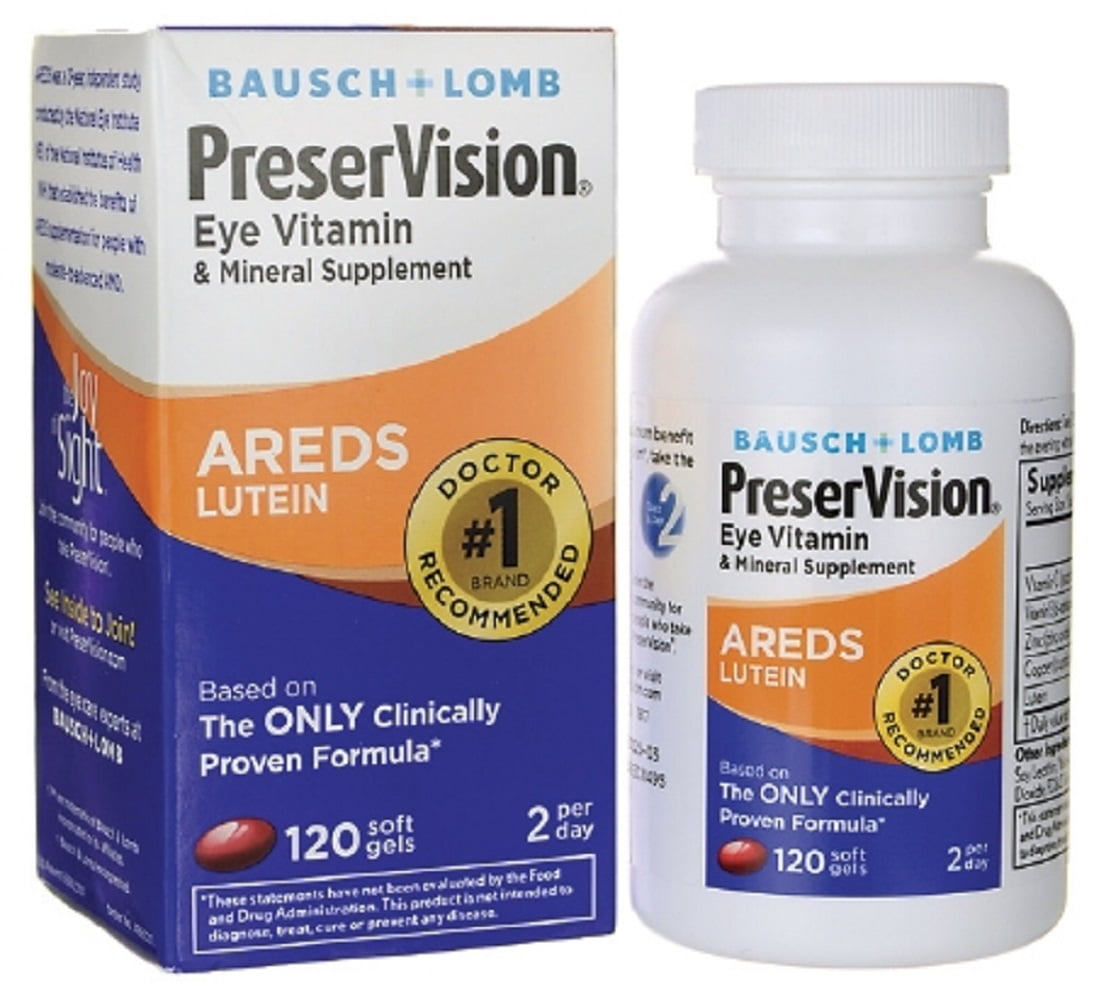 PreserVision Eye Vitamin with Lutein Supplement 200 IU / 226 mg