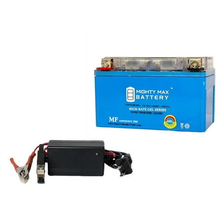Ytx7a Bs Gel Replaces Kawasaki Ex250 Ninja 250r 12v 1amp Charger