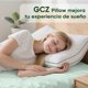 thumbnail image 5 of Ajustable Almohada Memory Foam Triturado Ultra Suave Cojin Ajustable con Funda Exterior Antibacterial Transpirable Almohada Comoda Triturado Almohadas Matrimonial 45 X 64 cm, 5 of 7