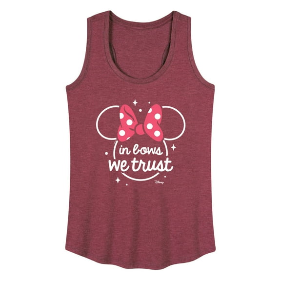 Disney - Minnie Mouse - In Bows We Trust - Women's Racerback Tank Top
