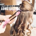 thumbnail image 3 of FARERY Long Barrel Curling Iron 1-1/4 inch, Extra Long Ceramic Curling Iron for Thin Hair, Pink, 3 of 6