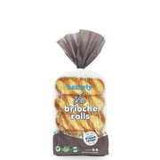 bakerly Brioche Rolls, Non GMO, Free from Artificial Flavors, Free from High Fructose Corn Syrup