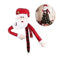 thumbnail image 1 of Christmas Tree Topper with Santa Decoration Fabric Christmas Tree Topper Christmas Tree Hat Christmas Tree Topper Christmas Tree Topper for Christmas, 1 of 5