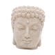 thumbnail image 2 of Figura de cabeza de Buda, maceta, adorno de mesa, maceta de resina, contenedor para plantas Estilo B, 2 of 9