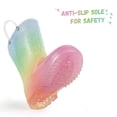 thumbnail image 4 of Kids Rain Boots Shiny Glitter Waterproof For Girls With Handles, 4 of 6
