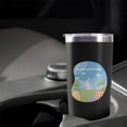 thumbnail image 5 of 20oz Powder Coated Easter Tumbler with Telescopic Straw, Insulated Travel Mug, [Easter Theme] Print, 5 of 6