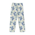 thumbnail image 5 of Xecao Daisies Flowers Men's Straight Lounge Pajama Pants: The Ultimate in Comfortable Sleepwear, 5 of 9