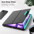 thumbnail image 3 of FJLBDE Étui pour iPad Air 5e Gén / iPad Air 4e Gén 10,9 Po, Support Rotatif à 360, Étui de Protection pour iPad avec Réveil/sommeil Automatique, Rouge, 3 of 7