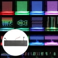 thumbnail image 4 of de de píxeles LED, Iluminación programada Color de sueño negro de de imagen RGB flexible 8x32cm Sunnimix Panel de matriz de píxeles, 4 of 8