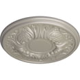 thumbnail image 3 of Ekena Millwork 11 3/4"OD x 1 1/4"P Wakefield Ceiling Medallion (Fits Canopies up to 3 5/8"), Hand-Painted Pearl White, 3 of 7