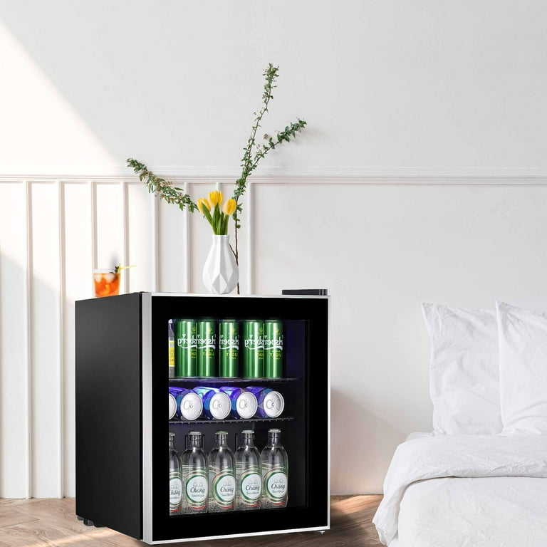 Refrigerador Pequeño Para Cuarto 6-Bottle Wine Cooler, Mini Fridge with  Wine Rack and Temperature Control - AliExpress