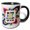 Black/White, variant on 3drose, Be the Best Variant of You Text and Tornado. Inspirational Gift, 15oz Mug