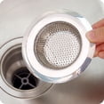 thumbnail image 5 of On Sale!3PCS Steel Kitchen Sink Mesh Strainers Basket Drain Stainless Filter 4.5", 5 of 6