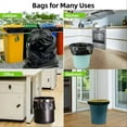 thumbnail image 7 of 13 Gallon Trash Bags Heavy Duty - (120 Pack) - 24”x 33”- Black Garbage Can Liners for Kitchen, Lawn and Leaf, Outdoor, Storage, 7 of 7