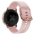 thumbnail image 3 of FNNMNNR Compatible with Samsung Galaxy Active 2 Watch Bands 44mm 40mm, Galaxy Watch Active Bands, Galaxy Watch bands 42mm, 20mm Silicone Sport Strap, 3 of 5