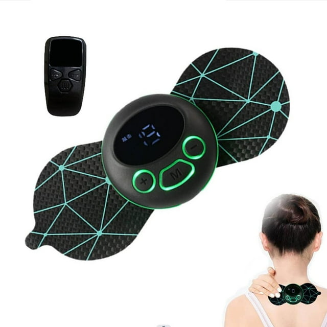 EMS Microcurrent Lymphatic Drainage Massage Pad for Neck Shoulder Legs