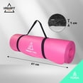 thumbnail image 2 of Tapete para yoga UrbanFit Pro Alta Densidad 10mm de Grosor rosa unitalla, 2 of 10