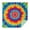 Colorful Rainbow Tie, variant on Colorful Rainbow Tie Dye Spiral Pattern Square Tablecloth,Waterproof Square Table Cover,Wipeable Spillproof Washable Table Cover for Home Kitchen Party Decor 42"X42"(107x107cm)
