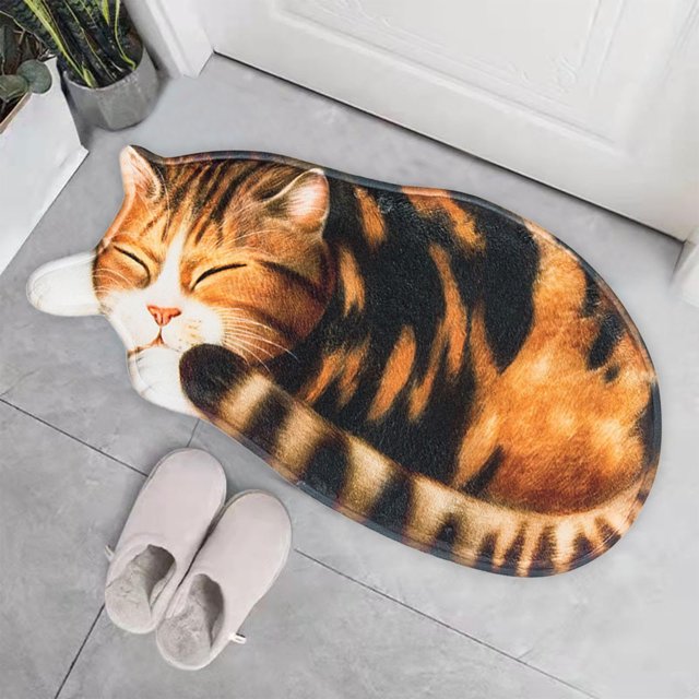 Xihbxyly Ofertas del Prime Day Serie temática Alfombras para piso Alfombras de bienvenida para Hogar Alfombrillas absorbentes para Baño