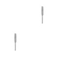 thumbnail image 4 of Riwesomey cilíndricas de 4,0/4,8/5,5mm para tallado, herramientas eléctricas, afilador de motosierras portátil resistente al agua, Lima 3*4mm 2piezas, 4 of 6