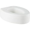 Safety First Elongated Elevated Toilet Seat, White