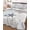 Grey, variant on Gray Shell Coral King Size Down Alternative Comforter, Lightweight Comforter Quilt Bedding Set with Pillow Shams Coastal Summer Beach Nautical Ocean All Seasons Bed Comforter Duvet Insert 96"x106"