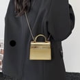 thumbnail image 4 of Yusimy Fashionable Design Women's Shoulder Bag Solid Color Street Trendy Chain Small Square Bag for Daily Use, 4 of 6